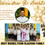 Farewell to Br Aashton Dsouza at Gladsom Home