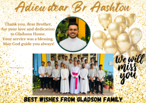 Read more about the article Farewell to Br Aashton Dsouza at Gladsom Home