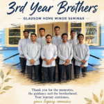 Gladsom Home Bids Farewell to the Outgoing Third-Year Brothers